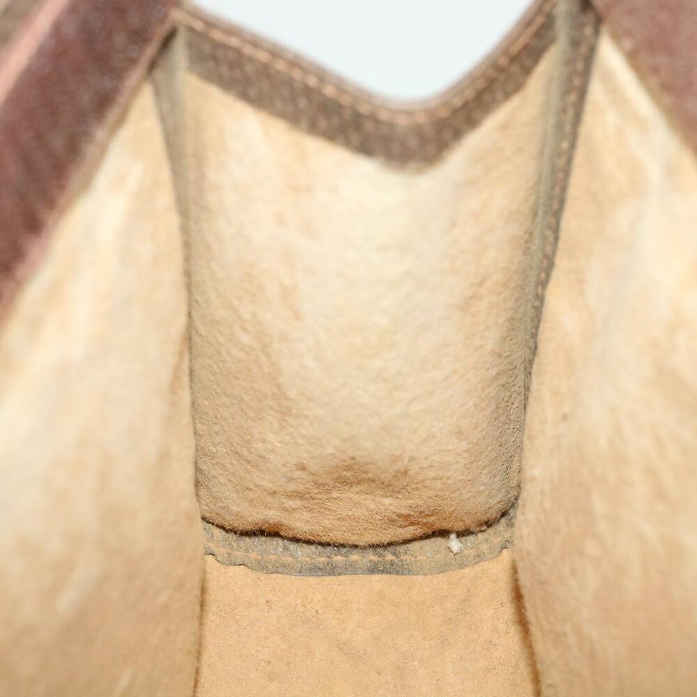 GUCCI GG Canvas Web Sherry Line Clutch Bag Beige Red Green - Picture 11 of 16